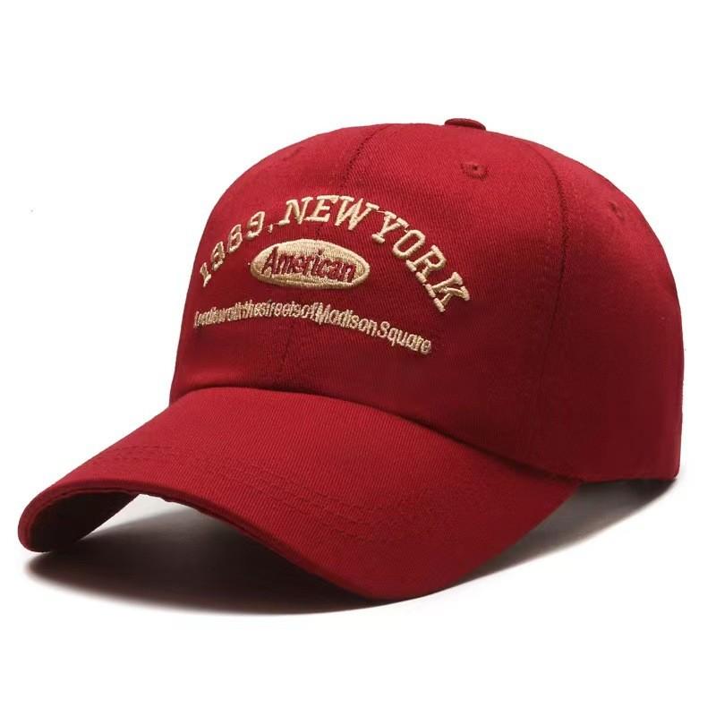 Baseball Cap Women's Spring- Versatile Couple Hat New Men's Deep-top Soft-top Summer Sun Visor Hat.