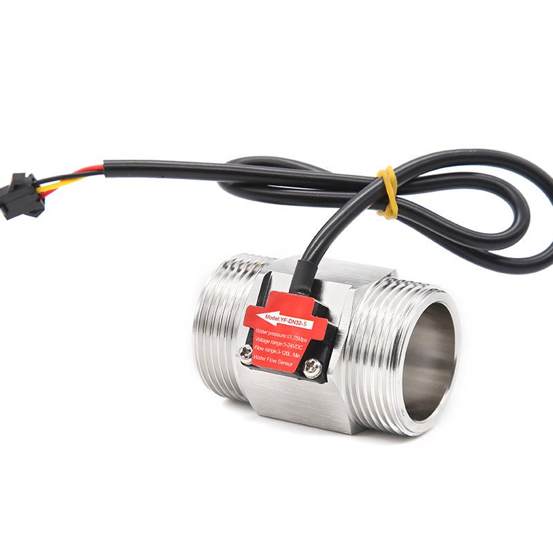 

Датчик потоку води з нержавіючої сталі DN32 для зрошення, нагрівачів та труб 1,25 1.25 inch Pipe