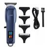 Hair Clipper, Steel Blade, Electric Pusher, LCD Digital Display, Charging, Professional, Electric Clipper