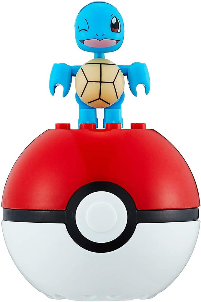 Mega Construx Pokemon Monster Ball Squirtle Block 17 деталей GFC87