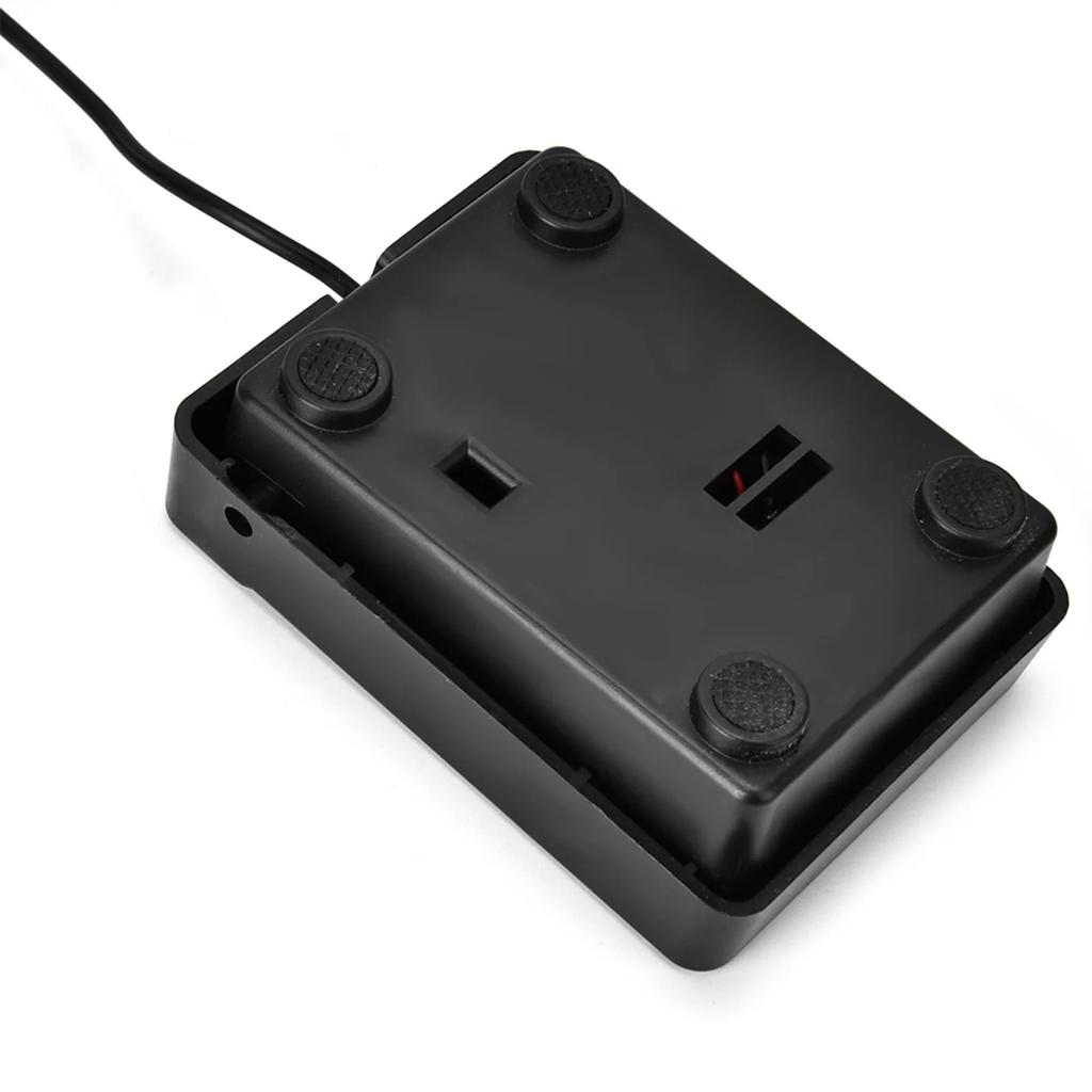 Pedale Singolo di Sustain da 6,35 Piedi per Pianoforte Tastiera Elettronica