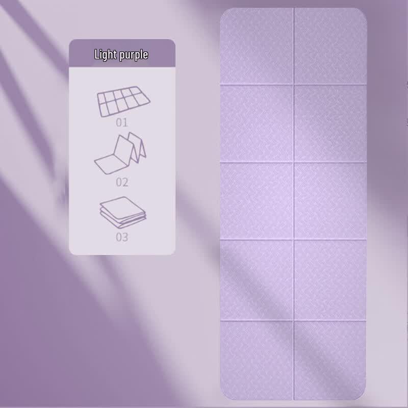 LISM Foldable Extra Wide Yoga and Lunch Break Mat