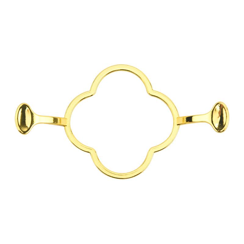 Wax Stamp Ring Metal Wax Seal Mold Round Flower Shape Envelope Invitation Decoration