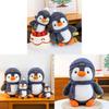 Pinguin Plüschtier mit Hut für Kinder und Erwachsene Weiches Cartoon-Tier Geschenk