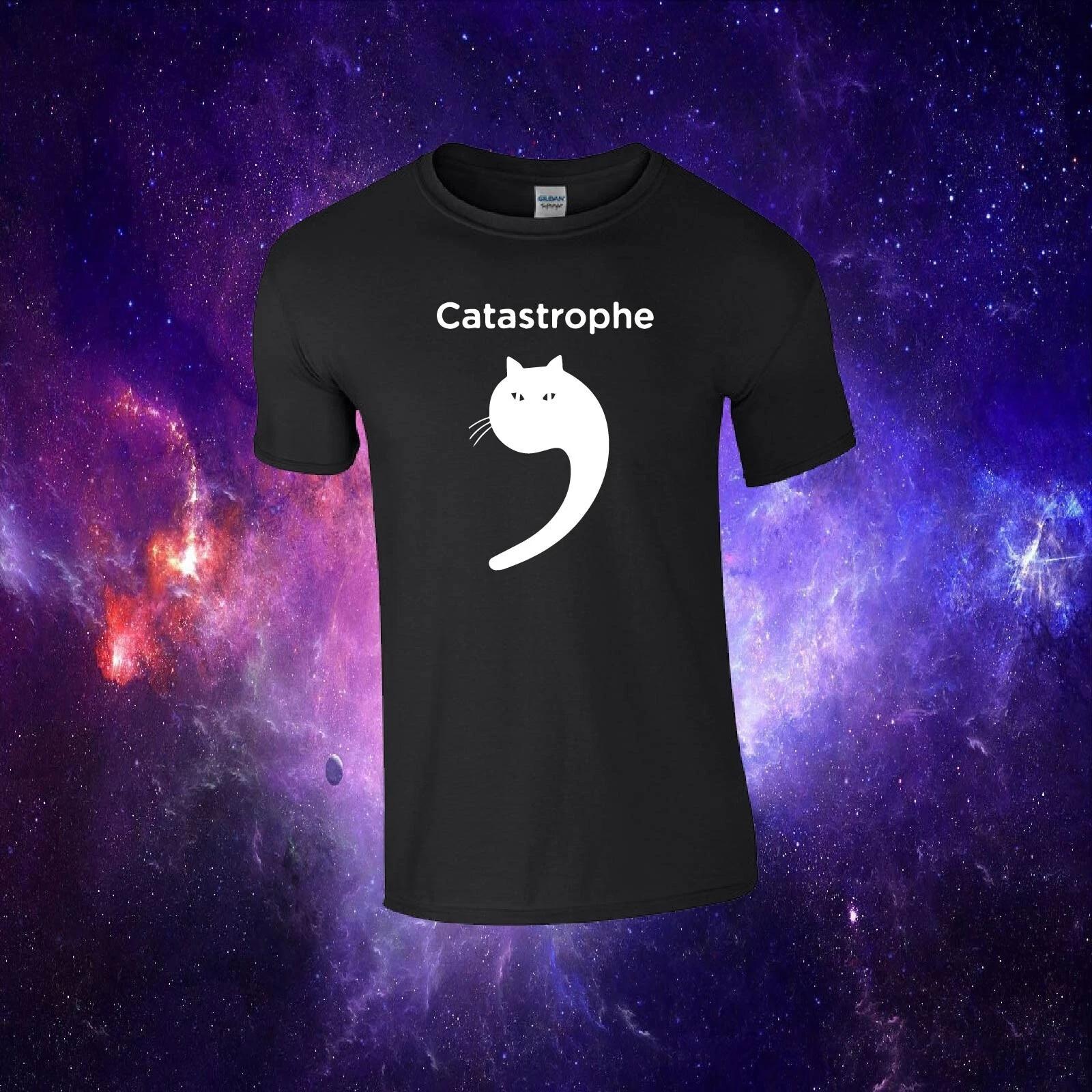 Catastrophe Apostrophe Funny Nerd Gift Kids/Adults Top T-shirt S