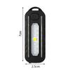 1PC LED Sicherheitsblinkendes Warnlicht USB wiederaufladbare Mini-Taschenlampe Schulterpolizeilicht mit Clip Fahrradrücklicht Helmwarnlicht YSL
