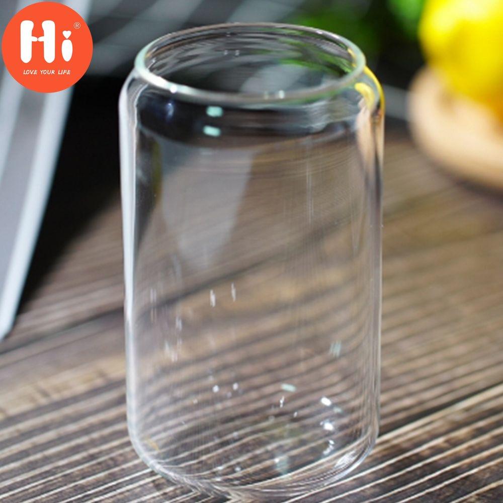 Hi Kitchen s rukojetí pro džus Nádobí na pivo Whisky Skleněný šálek Čajový šálek Plechovka Skleněný hrnek na kávu