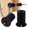 4pcs Silicone Wall Hole Cover Threaded Cable Wall Pass for Starlink Wall Cable Management