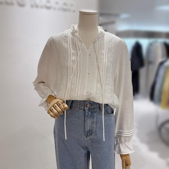 Antique Ribbon Blouse