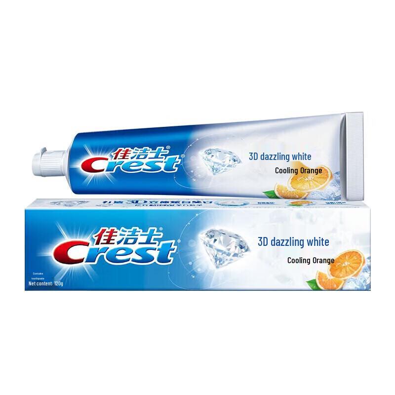 Crest 3D White Refreshing Ice Orange Toothpaste