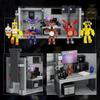 Five Nights Security Room Action Figure Building Block Set, 5 In 1 Monster with Stage Horror Game Toys, Compatible with Lego, Suitable for Fans Boys