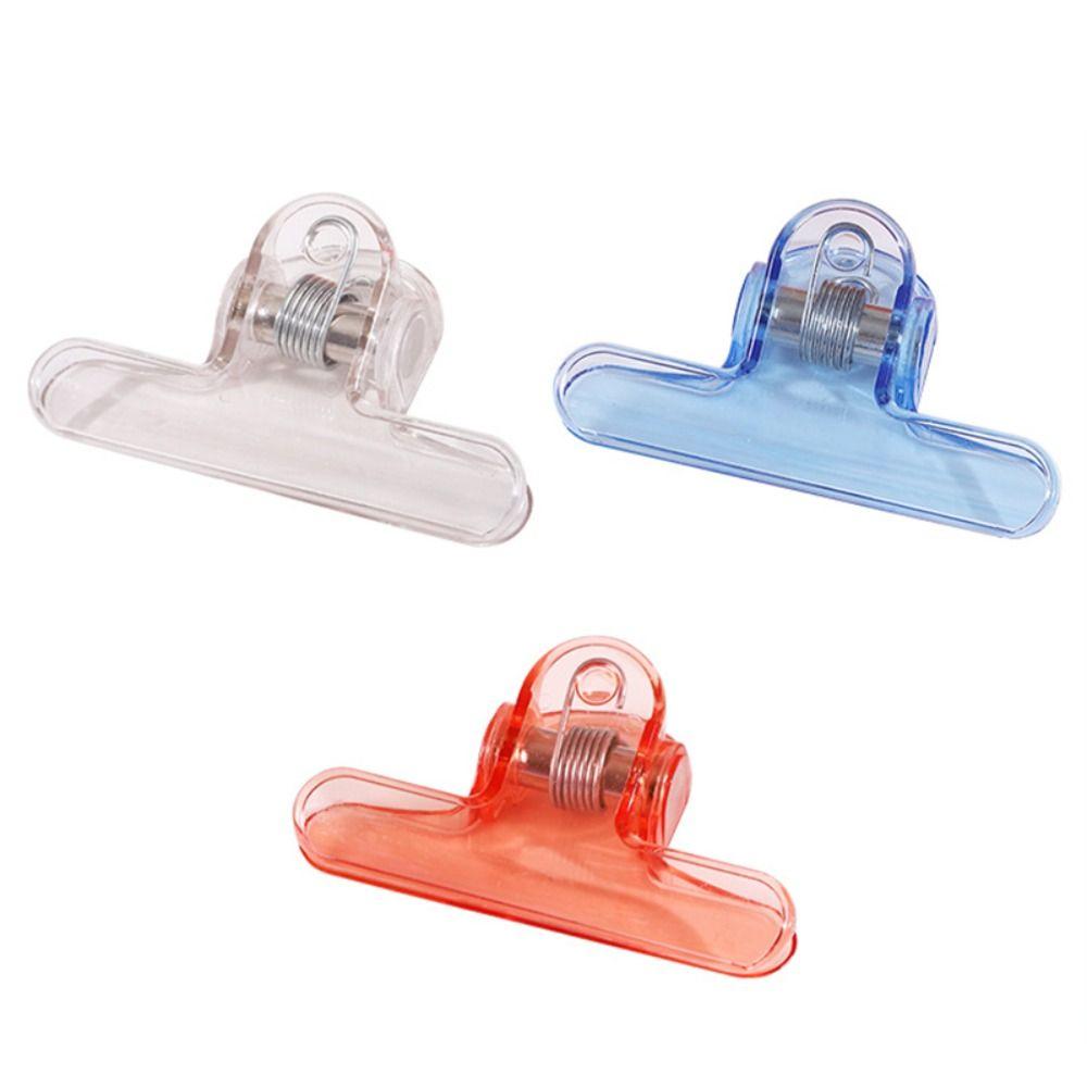 Plastic Bookmark Holder Transparent Anti Page Flipping Holder Gravity Book Clip School Office