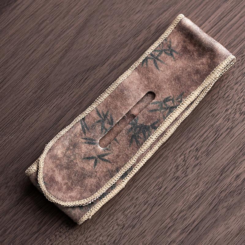 Chinese Style Kung Fu Tea Set Protective Cover Tea Ceremony Teapot Cover Bump-proof Teapot Outdoor Carrying Packaging Bag