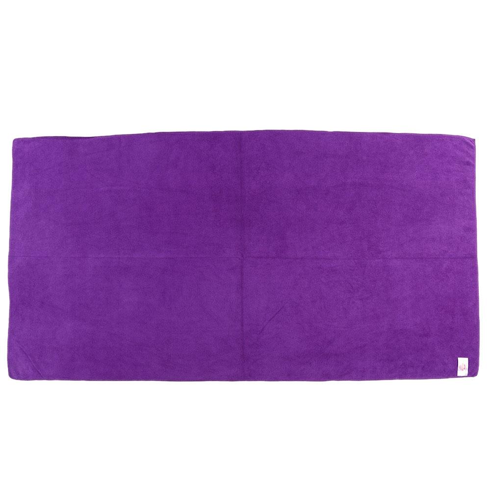 Microfiber Sauna Massage Bath Towel Soft Absorbent Beach Towel Beauty Salon AccessoryPurple