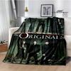 Die Originale Klaus Mikaelson bedruckte Decken Warme Flanelldecken Weiche und bequeme Bettwäsche Geburtstagsgeschenk