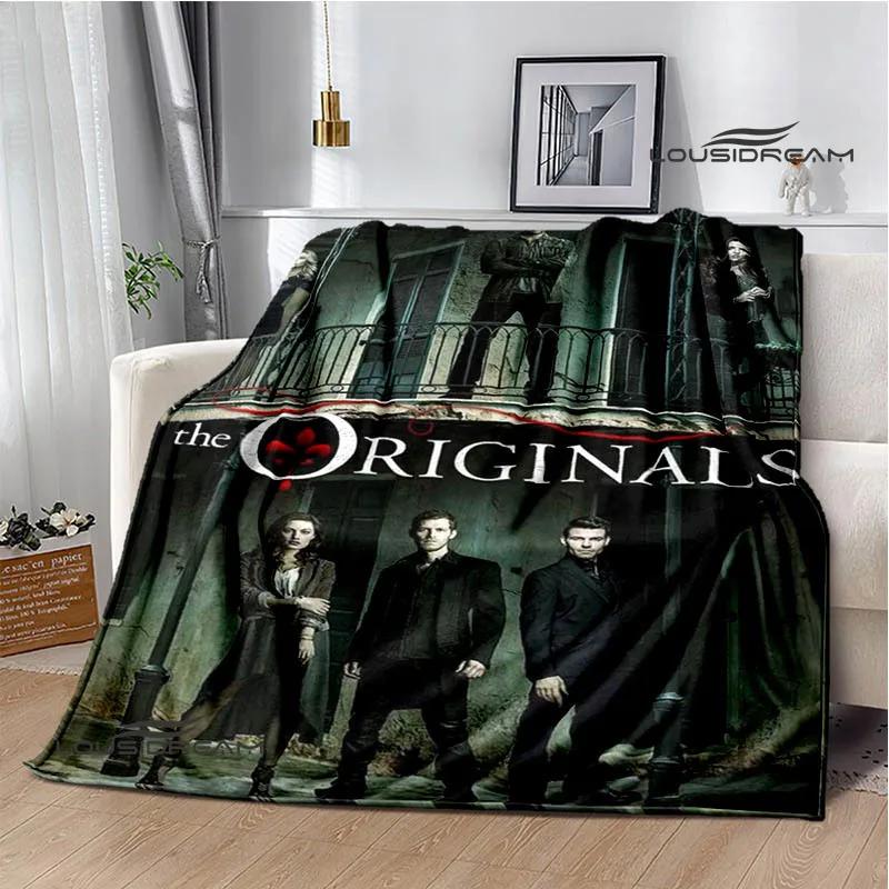 Die Originale Klaus Mikaelson bedruckte Decken Warme Flanelldecken Weiche und bequeme Bettwäsche Geburtstagsgeschenk