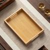 Walnut Color Food Storage Trays With Handle Dessert Pallet Decorate Tray Display Plate  Bathroom