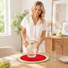 Ronde Geweven Stijl Placemat PP Materiaal Duurzaam Tafelkleed Diameter 38cm Geschikt voor Eettafel Keuken Gebruik