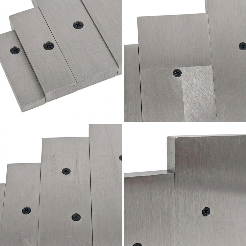 Alloy Steel For Parallel Set 6PCS Adjustable for Layout Inspection 3/8 inch up to 2-1/4 inch Range Slot and Hole Gauge