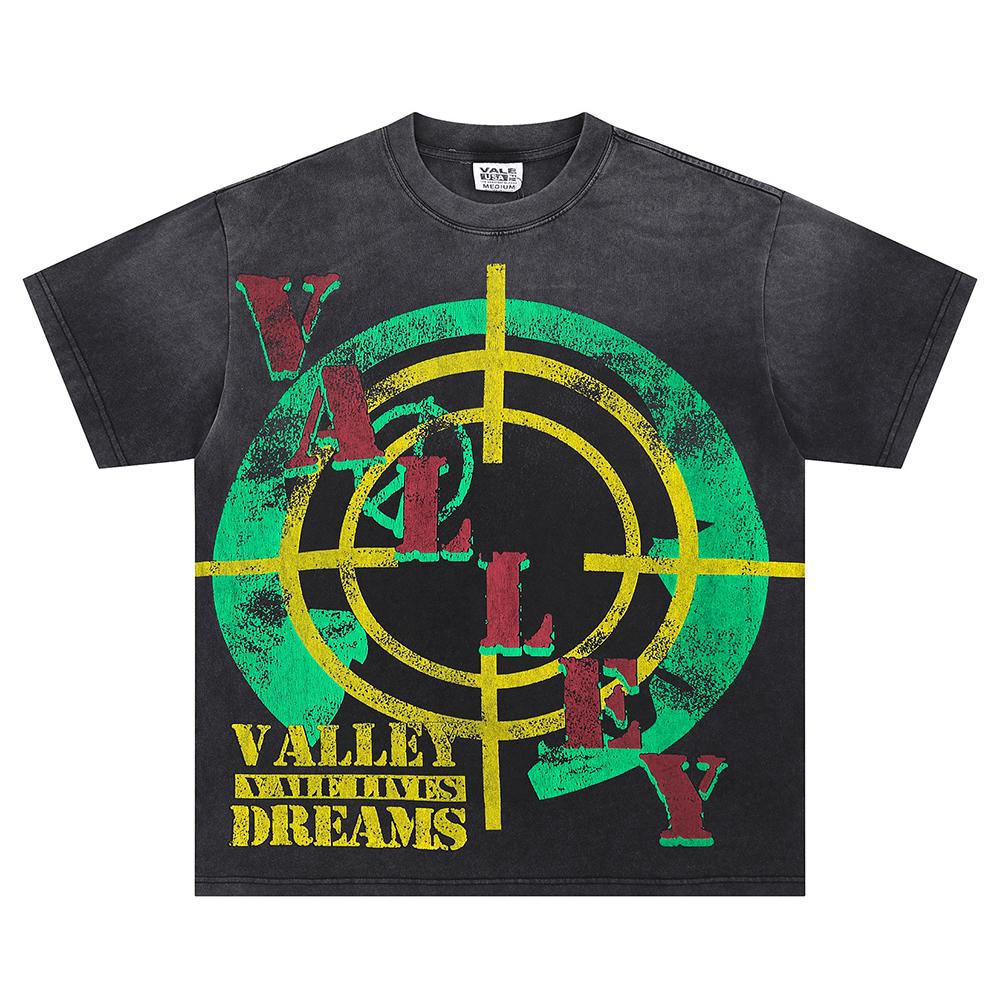 V501 Vale Forever Rocket Bunny Tee Summer Street Trendy T-shirt