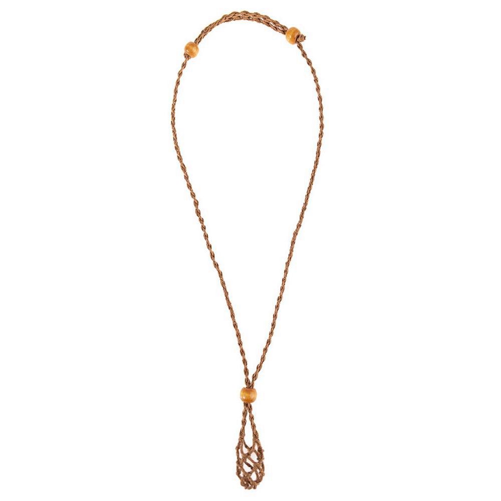 Jewel DIY Braided Necklace Cord Braided Necklace Cord Crystal Necklace Holder Empty Stone Holder