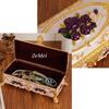 Retro Bracelet Storage Box Jewelry Organizer,Card Storage Box Style Alloy Necklace Ring Storage Jar Dresser Display Couple Gifts