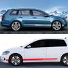 Car Door Side Skirt Stickers Racing Stripes Vinyl Decals Decor Accessories For Volkswagen VW Golf 8 7 5 4 6 MK8 MK7 MK5 MK6 MK4