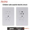 Electrical Safety Socket Protective Cover Baby Care Safe Guard Protection Children Anti Electric Baby Safety Plug Covers