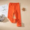 Winter Girls' Long Trousers Thickened Fleece-lined Tight-fitting Elastic and Slim-fitting Candy-colored Keep Your Princess Cozy