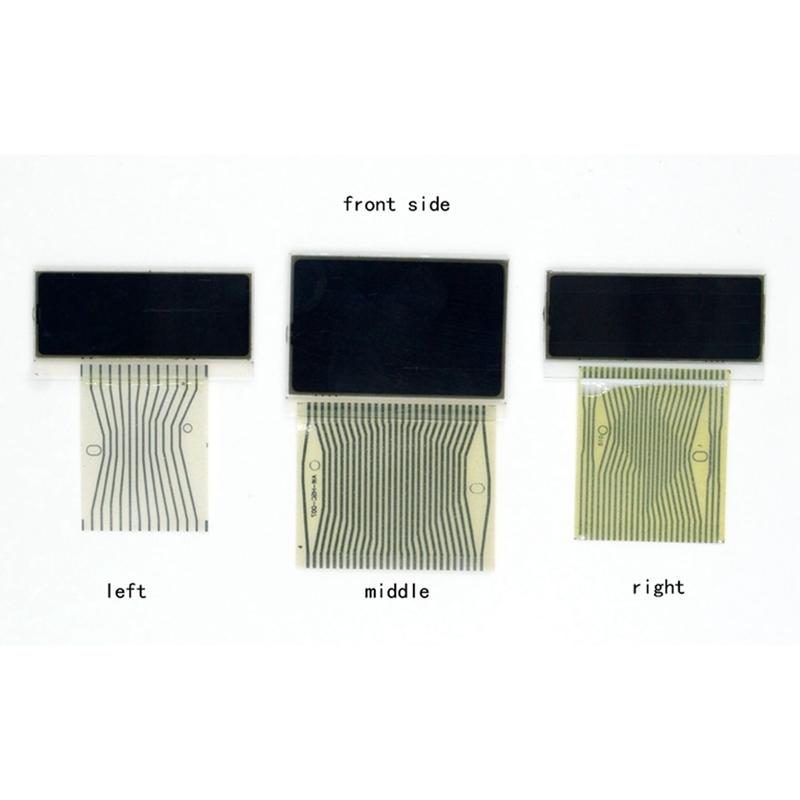 3Pcs Car LCD Screen Air-Con Information Display For Mercedes Benz E-Class W210 CLK-Class W208 SLK-Class R170 W202