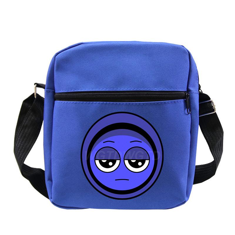 Rhythm box sprunki fun cartoon personalized printing messenger bag trendy children s portable shoulder bag no specification