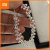 100% Solid 925 Sterling Silver Metal Bracelet for Women Vintage Handmade Simple Mini Balls Bracelet Birthday Gift Party