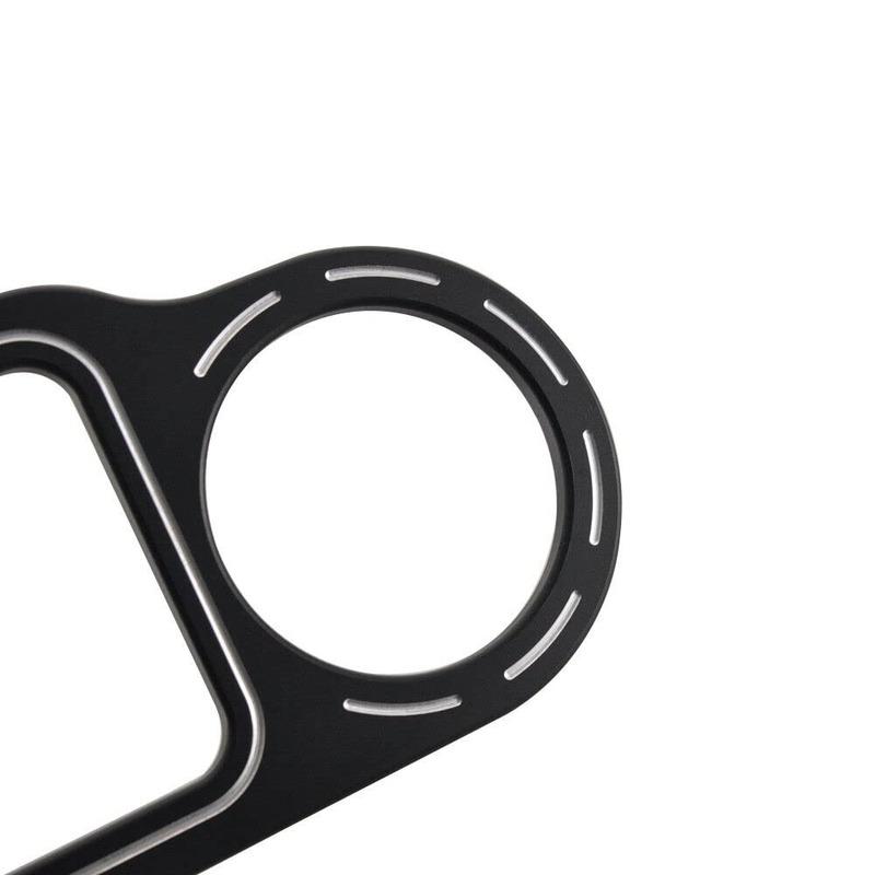 3Pcs Front Fairing Stereo Speaker Grill Trim Ring for Harley Touring Glide Ultra Classic 1996-2013 Gauge Bezel Instrument Board