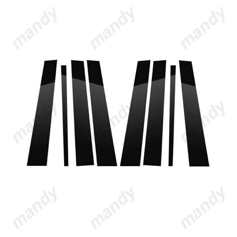 8Pcs B C Door Pillar Post Trim For BMW X5 E53 2000 2001 2002 2003 2004 2005 2006