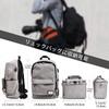 FOSOTO SLR Camera Shoulder Case for Canon EOS PowerShot Sony Nikon Coolpix and Waterproof Nylon with Rain Stylish Everyday Bag for Camera Storage Bag,