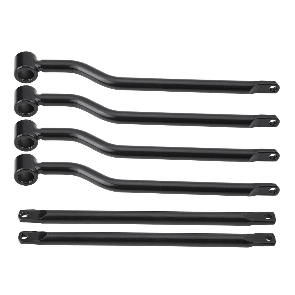 Kit Barra di Supporto per Borse Laterali, Staffe per Barra di Supporto per Borse Laterali da Motocicletta per Nero