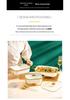 Luxury Ceramic Tableware Set: Rectangular Baking Pan, Casserole Stand, Candle-Heated Soup & Dry Pot