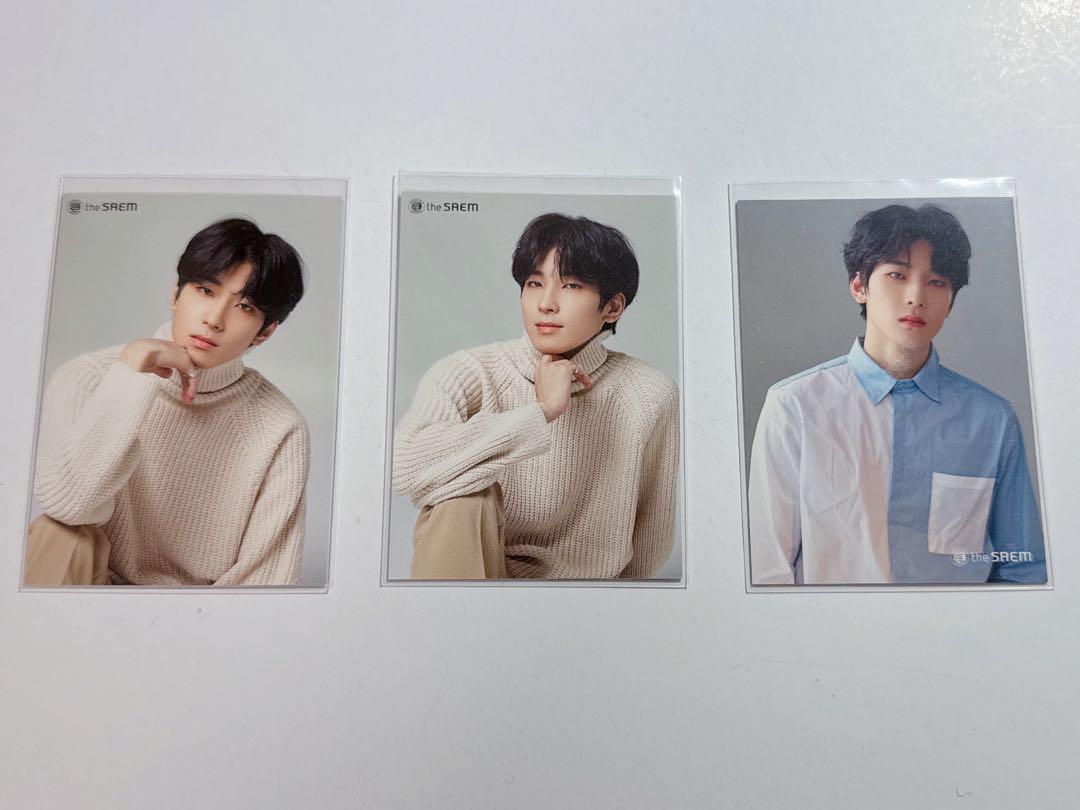 

[USED] SEVENTEEN The Saem Wonwoo trading card the same Yao