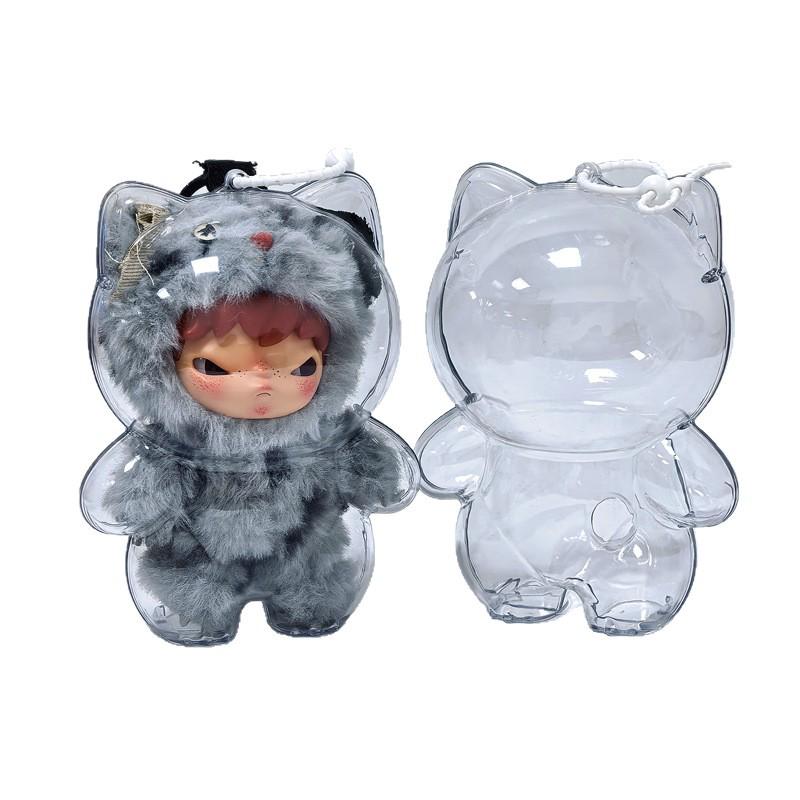 Hirono Ono Road Diary Series: Clear Dustproof Protective Case for Lazy Skin Little Beast