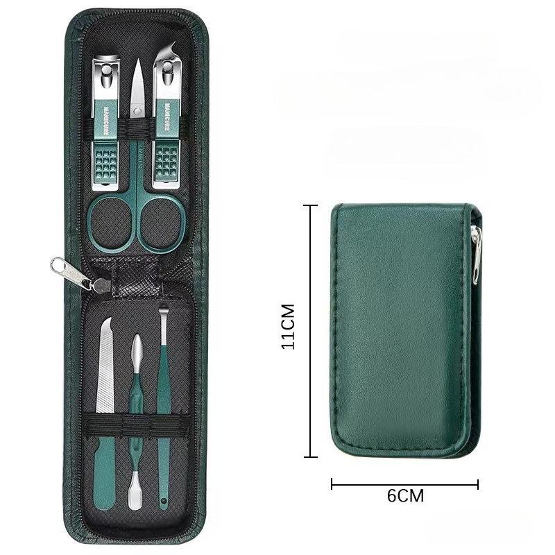 6 Piece Portable Nail Scissors Set Household High End Mens and Womens Special Nail Clippers Manicure Beauty Tools