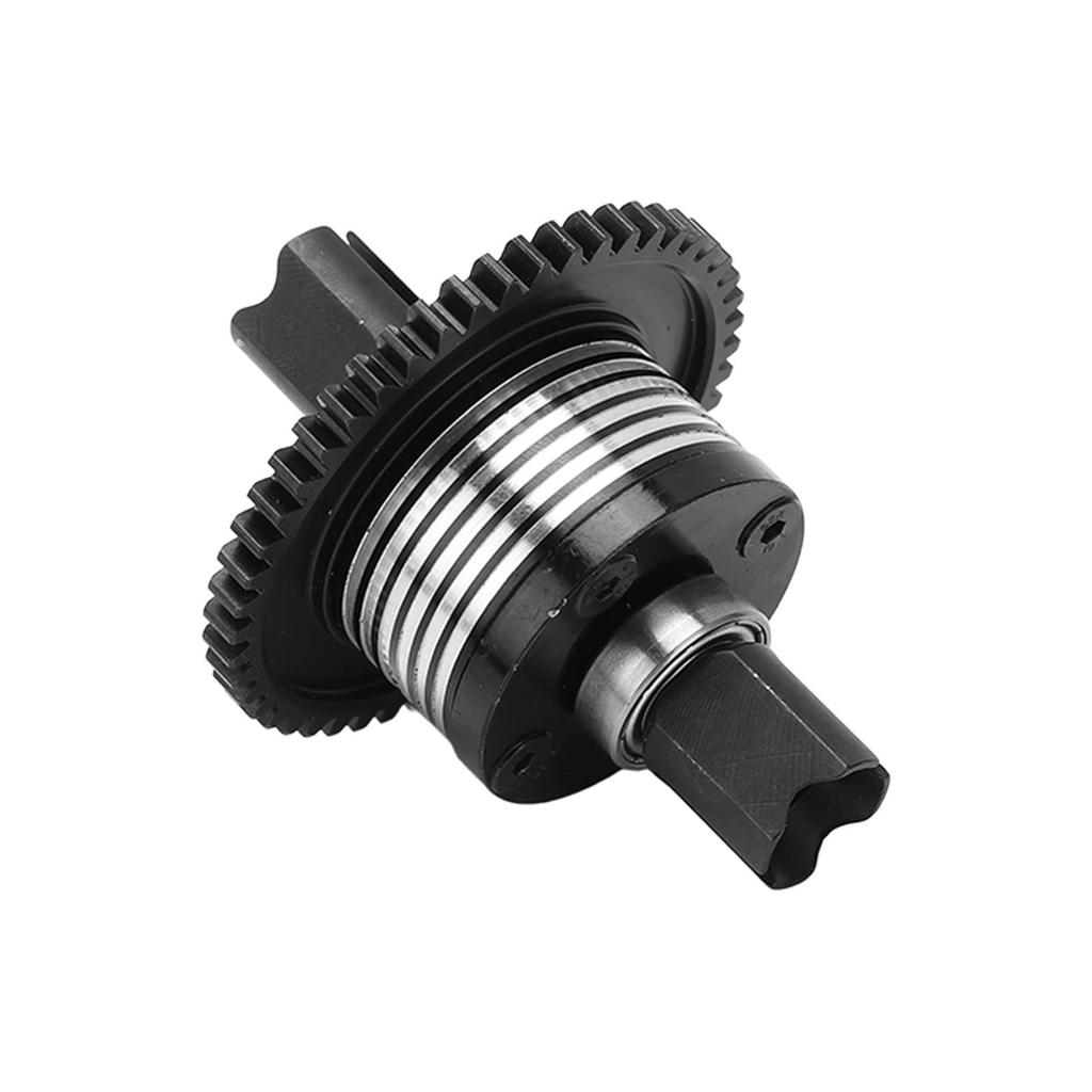 Aluminum Alloy 50T Center Differential Gear Set for ZD Racing 1 7 DBX‑07 EX‑07 RC Car Black