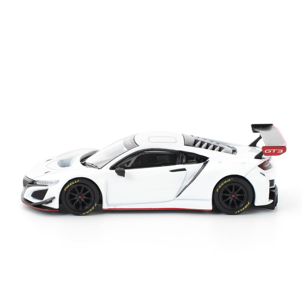 Genesis Company POP RACE Honda NSX GT3 EVO22 White PR640280 1/64 - (Finished Model)