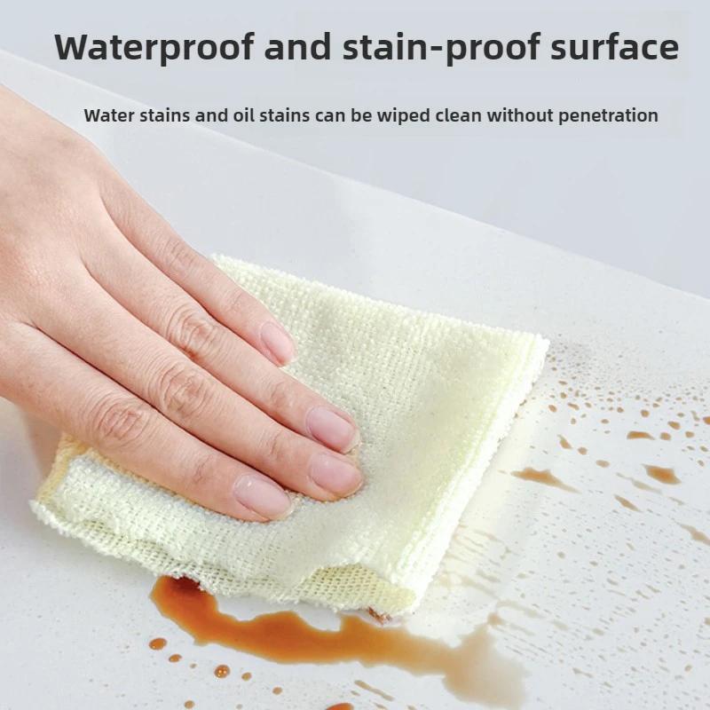 10/20/40PCS Simulated Thick Marble Tile Wall Sticker PVC Waterproof Self-adhesive Living Room Toilet Kitchen Home Floor Sticker