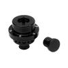 Pressure Release Blow-Off Component with Round Layered Metal Construction for Automotive Inlet Pressure Parts Replacement