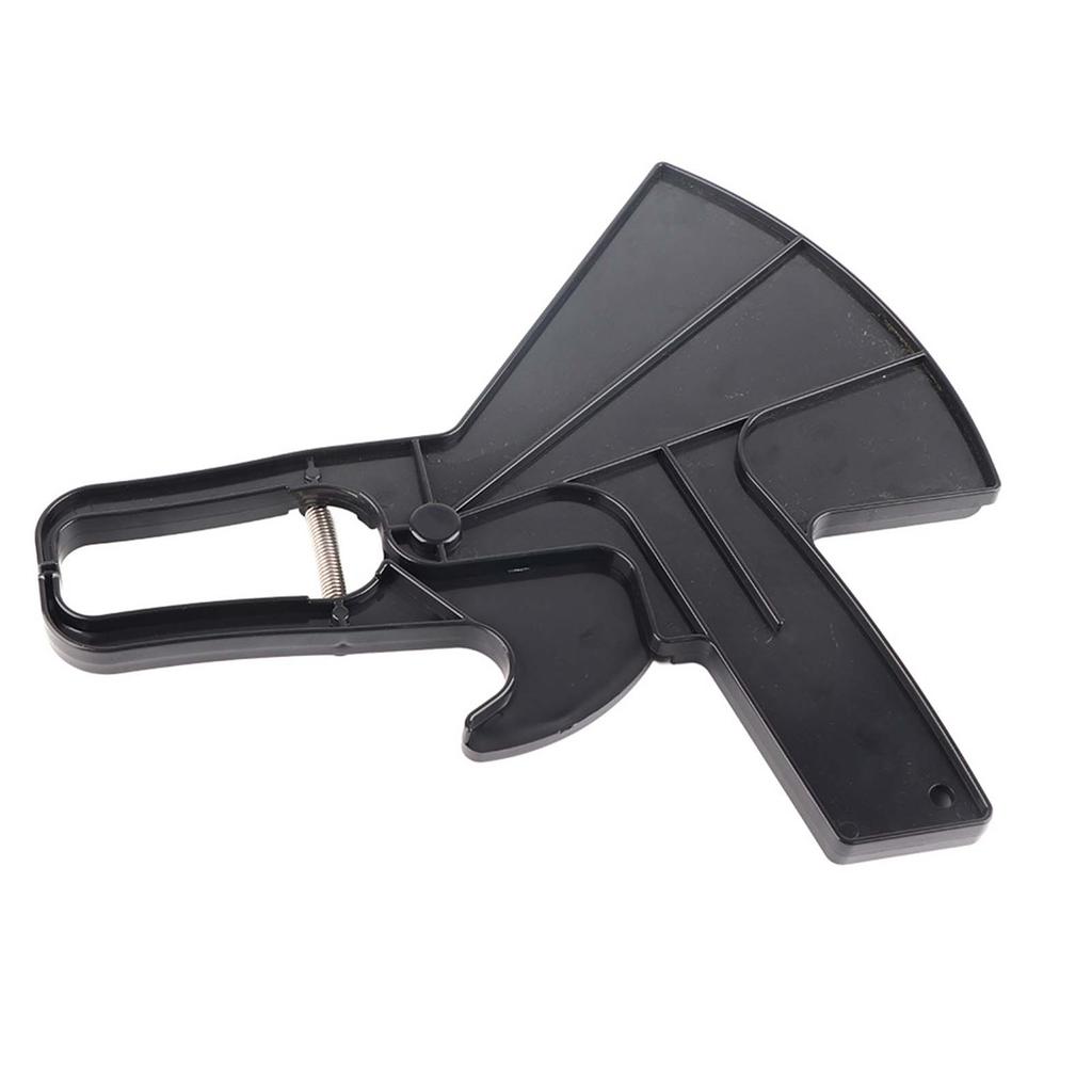 Personal Body Fat Caliper Skinfold Thickness Measure Tester Health Analyzer Black