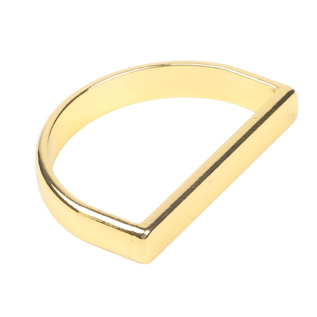 Metal Table Decor Gold Napkin Rings Tarnish Resistant Compact Holder For Weddings Compact Napkin Holder Design
