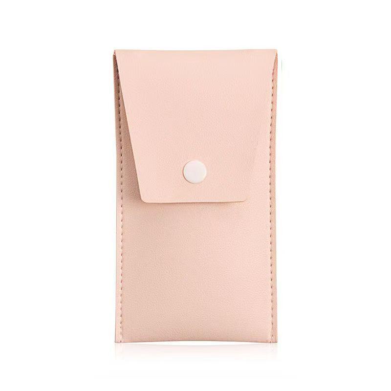 

Набір міні-пензлів для макіяжу Cangzhou з 8 предметів з чохлом для тіней, пудри, контуру та рум ян - Ідеально підходить для початківців та студентів