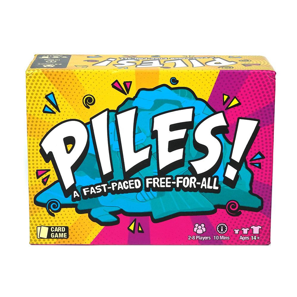 For Fast Paced Free For All Piles Card Games Family Kids Board Game Party Gift