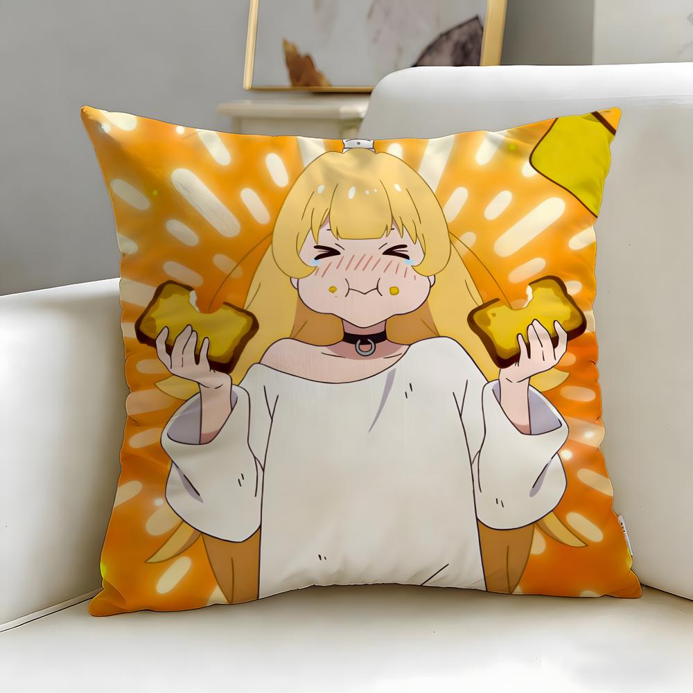 Anime Tis Time for Torture Princess Cushion Cover Soft  EasyWash Pillow Case  Versatile for Couch Bed Travel and Office
