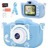 Upgrade Kids Cat Camera,Gifts for Boys and Girls of Age 3-9, 1080P HD Digital Video Cameras for Toddler, 20M High -Definition Digital Camera,